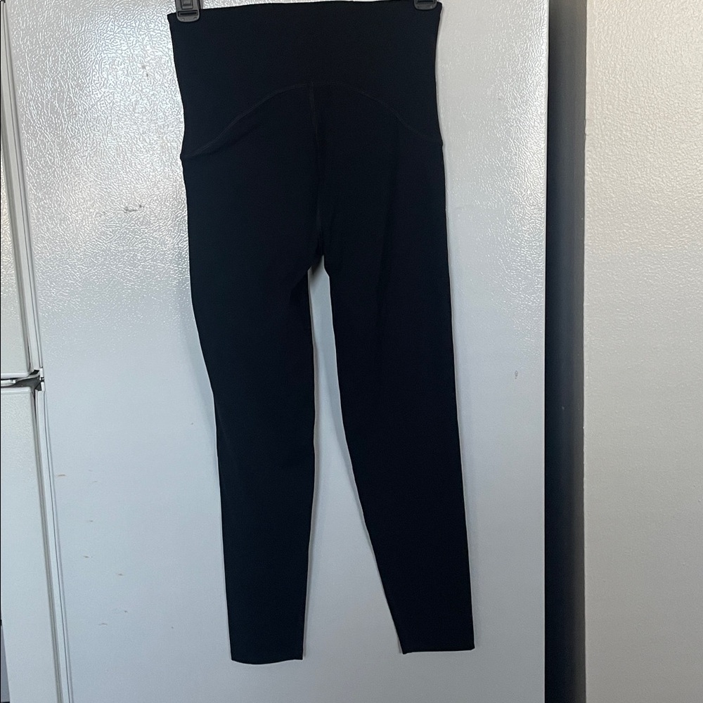SPANX Black Booty Boost High-Waist Sculpting Leggings, EUC. - Picture 4 of 9